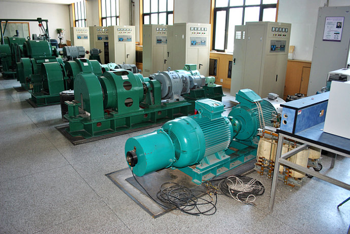 曲水某热电厂使用我厂的YKK高压电机提供动力